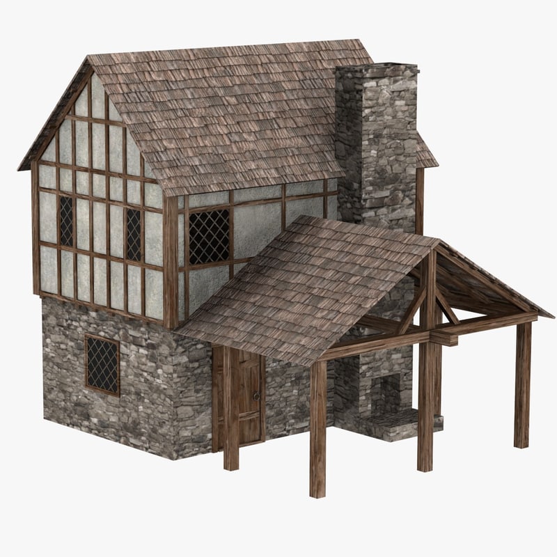 imedievali blacksmith 3d c4d